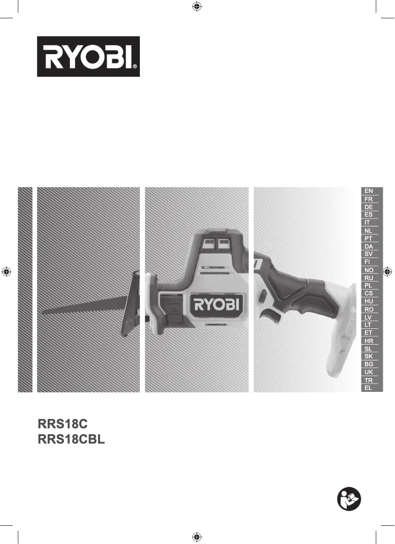 Page 1 of the manual User Manual RYOBI One+ RRS18C