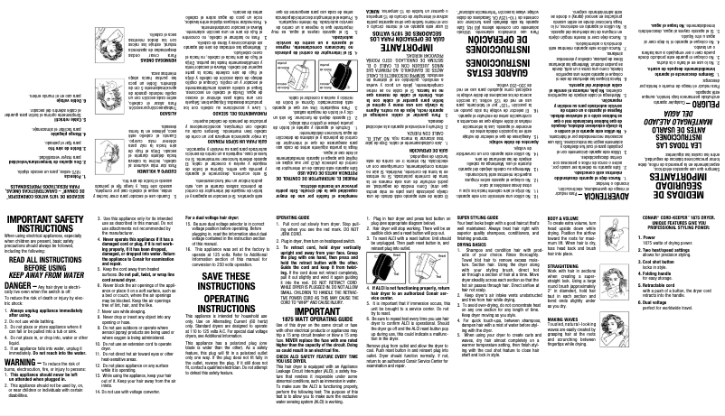 First page image of the manual for 289N