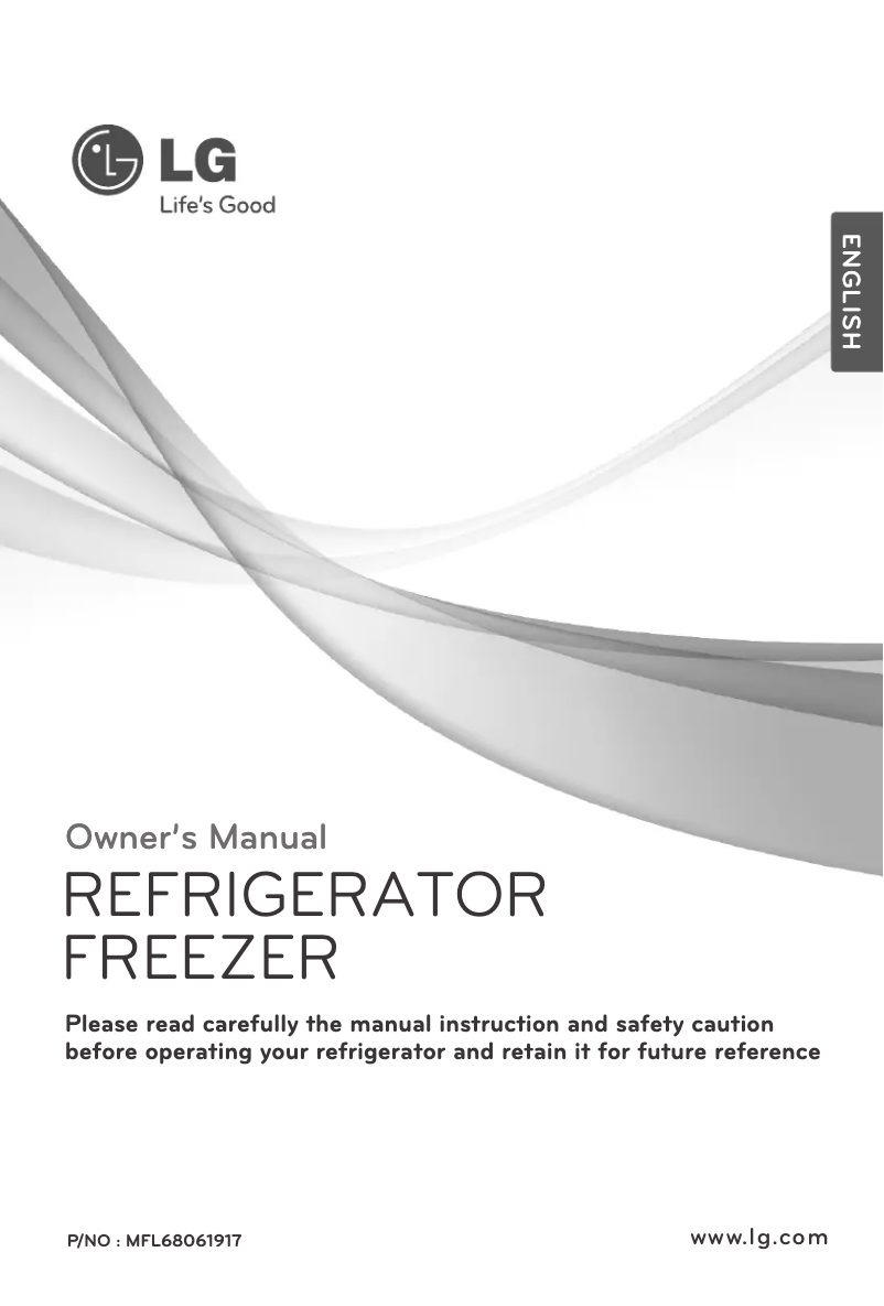 Page 1 of the manual User Manual LG GN-B242RLC