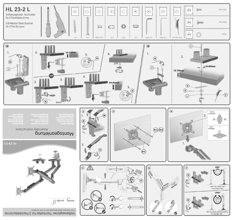 First page image of the manual for HL 23-2 L