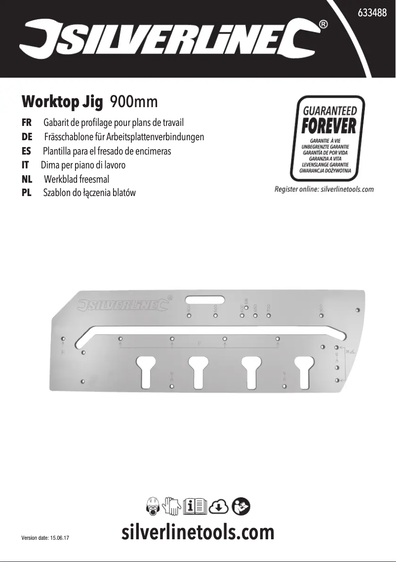 Page 1 de la notice Manuel utilisateur Silverline 633488