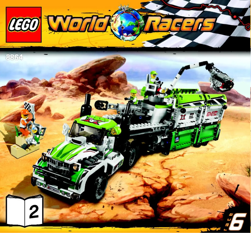 First page image of the manual for Desert of Destruction