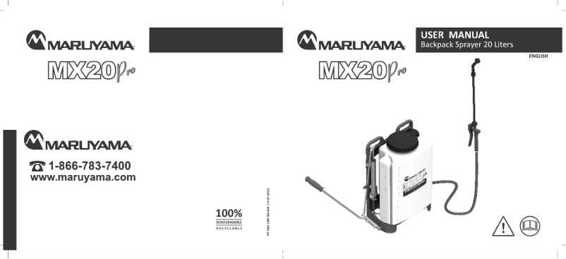 First page image of the manual for MX20 Pro