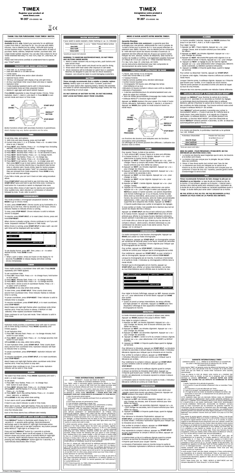 First page image of the manual for Command TW5M20400JV