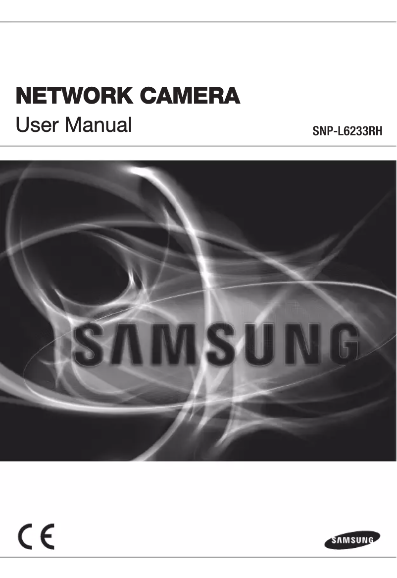 First page image of the manual for SNP-L6233RH