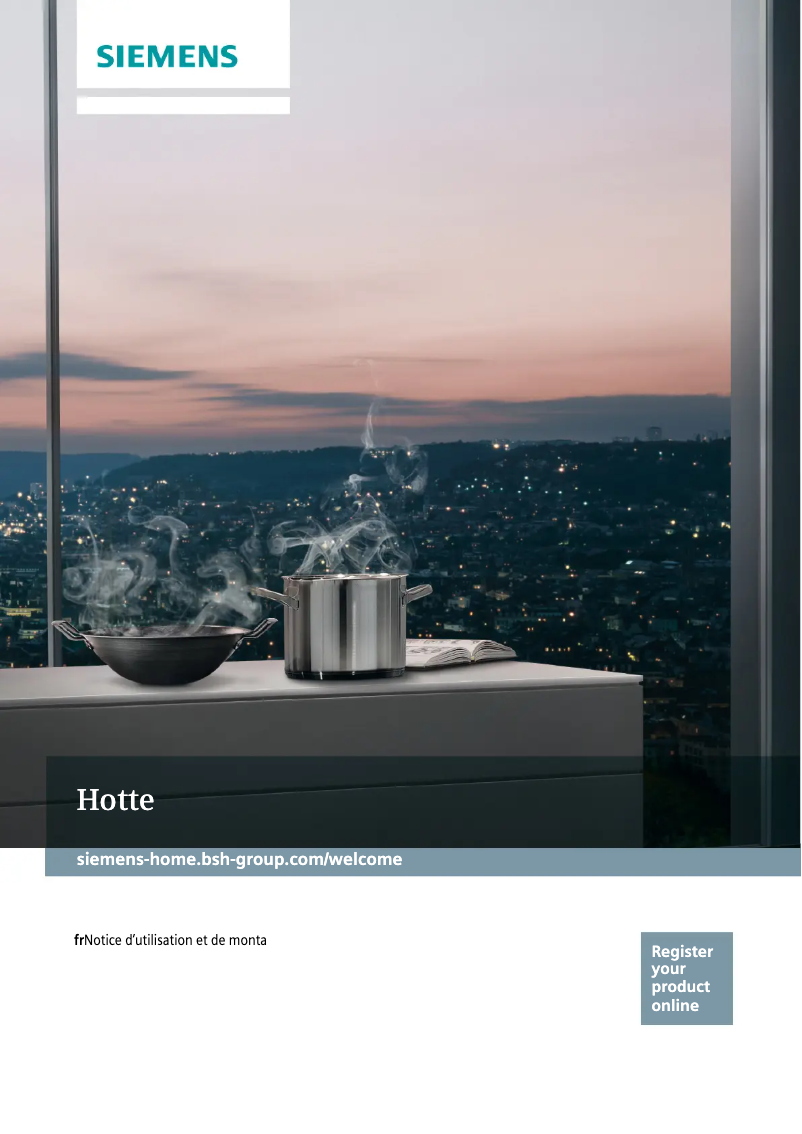 Page 1 of the manual User Manual Siemens LC91KWW69B