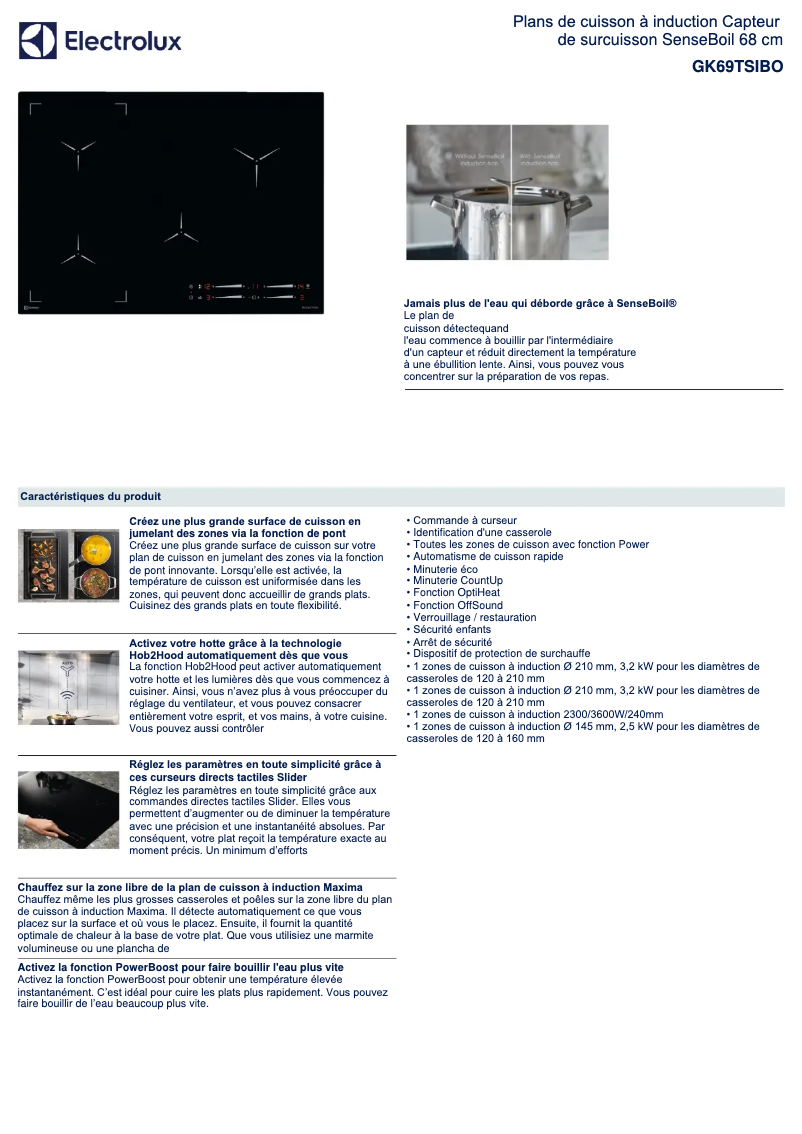 First page image of the manual for GK69TSIBO