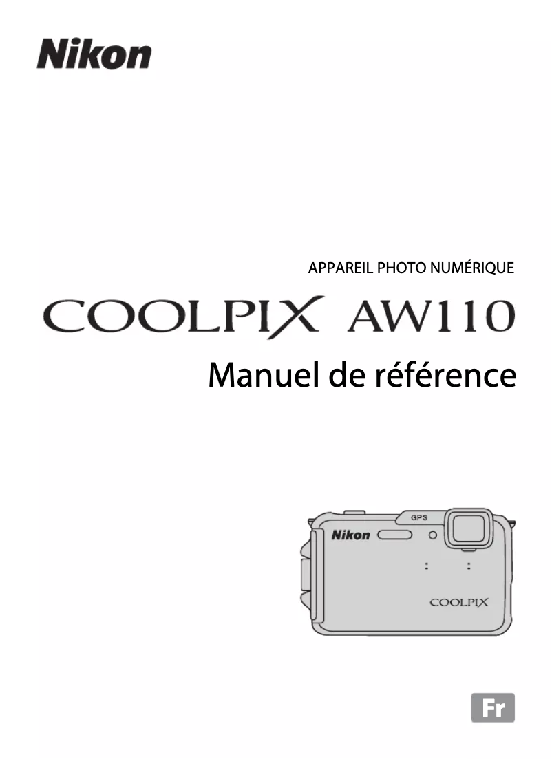 Page 1 of the manual User Manual Nikon Coolpix AW110