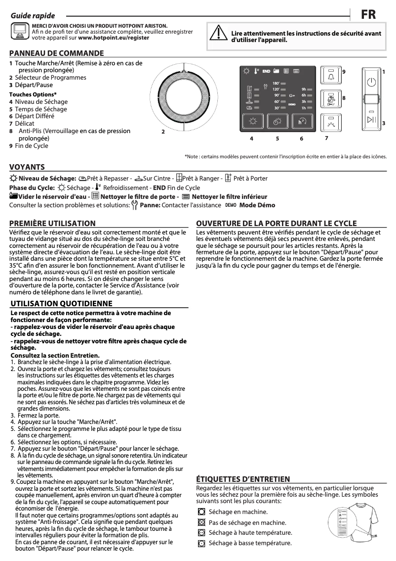 First page image of the manual for NT M10 81 FR