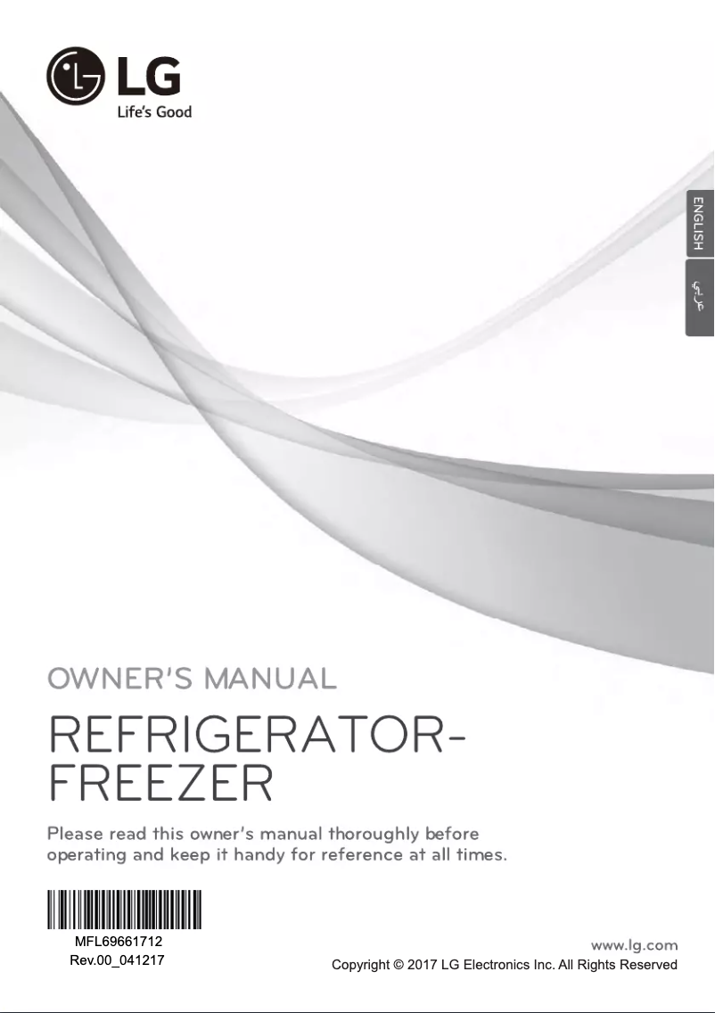 Page 1 of the manual User Manual LG GB40EVB