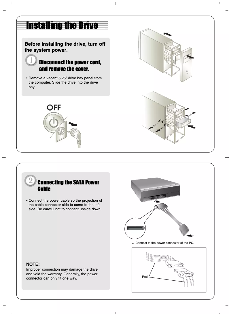First page image of the manual for GH24NSB0