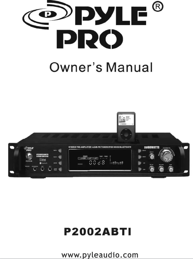 First page image of the manual for P2002ABTI