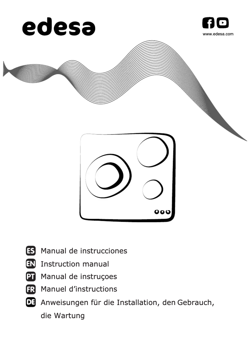 Page 1 of the manual User Manual Edesa EVT-6328 B