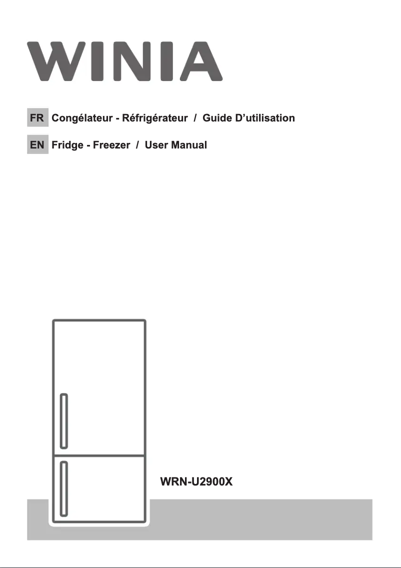 First page image of the manual for WRN-U2900X