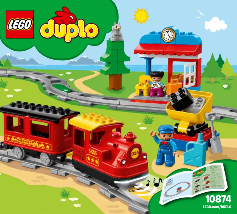 Page 1 of the manual User Manual Lego Duplo 10874