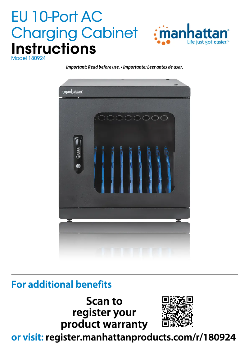 First page image of the manual for 180924