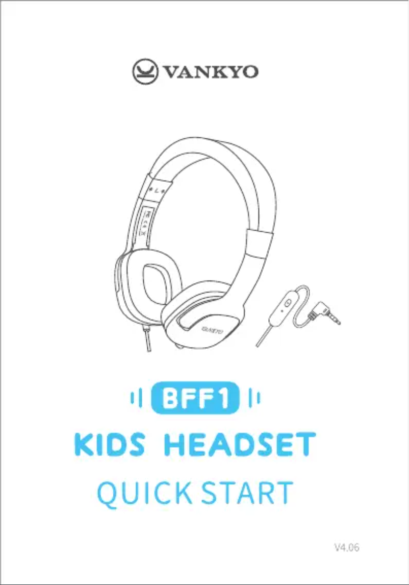 First page image of the manual for BFF1