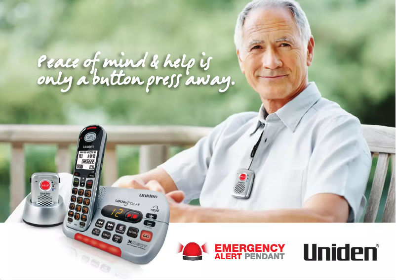 Page 1 of the manual Brochure Uniden SS E35