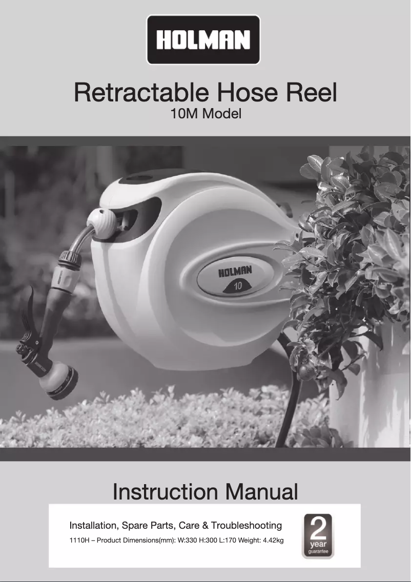 Page 1 of the manual User Manual Holman 1120H