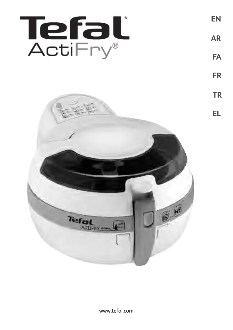 Page 1 of the manual User Manual Tefal ActiFry FZ7010
