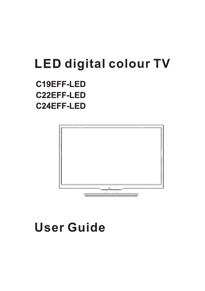Page 1 of the manual User Manual Cello C24EFF