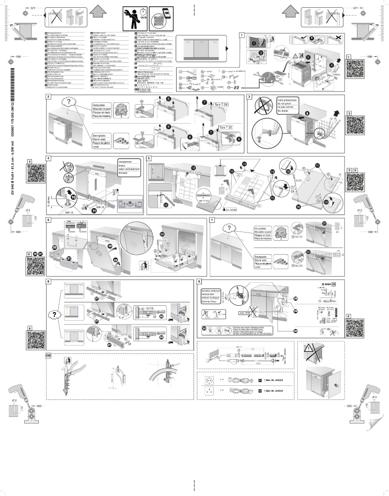 Page 1 of the manual User Manual Bosch SMV46KX02E