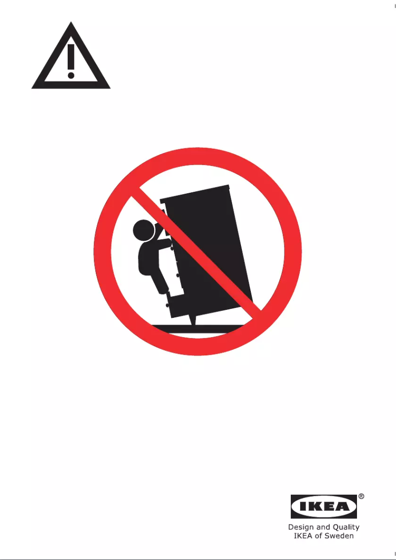 Page 1 of the manual Instruction Manual Ikea GODISHUS