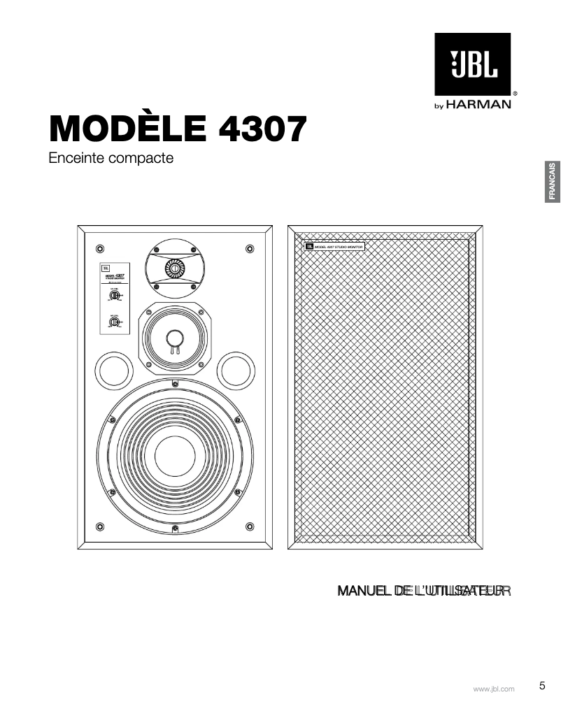 First page image of the manual for 4307