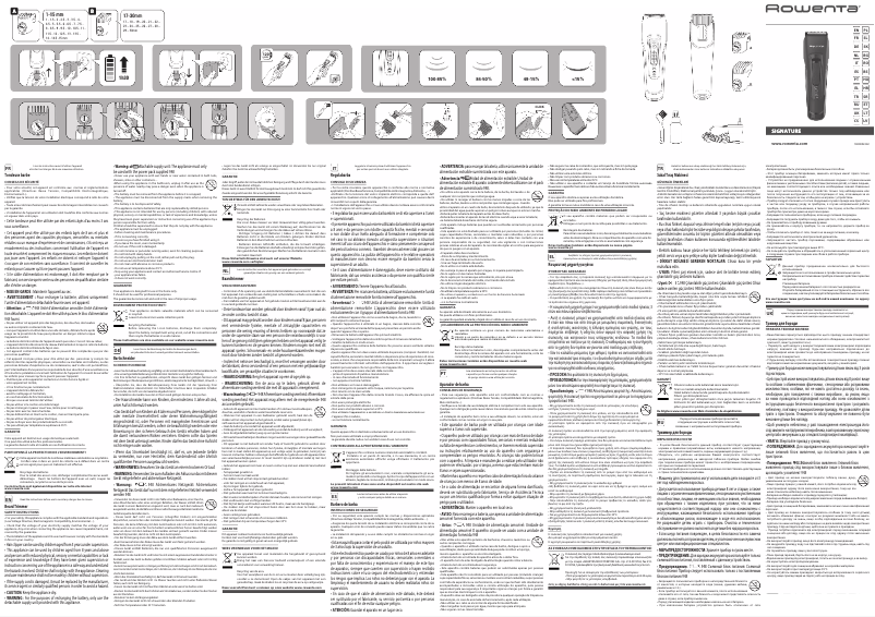 First page image of the manual for Signature TN4500