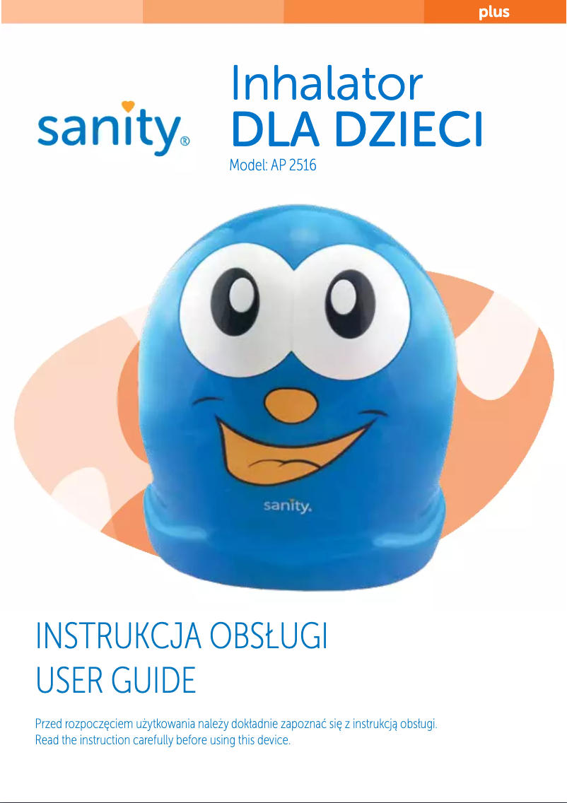 Page 1 of the manual User Manual Sanity AP 2516