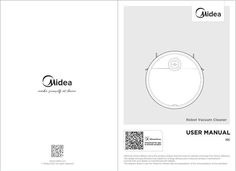 First page image of the manual for i5C