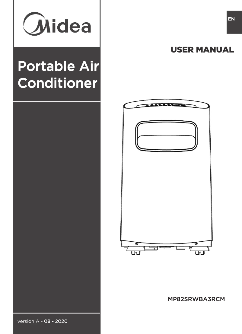Page 1 of the manual User Manual Midea MP82SRWBA3RCM