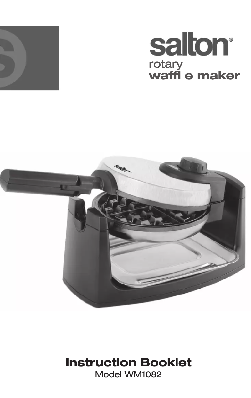 Page 1 of the manual User Manual Salton WM1082