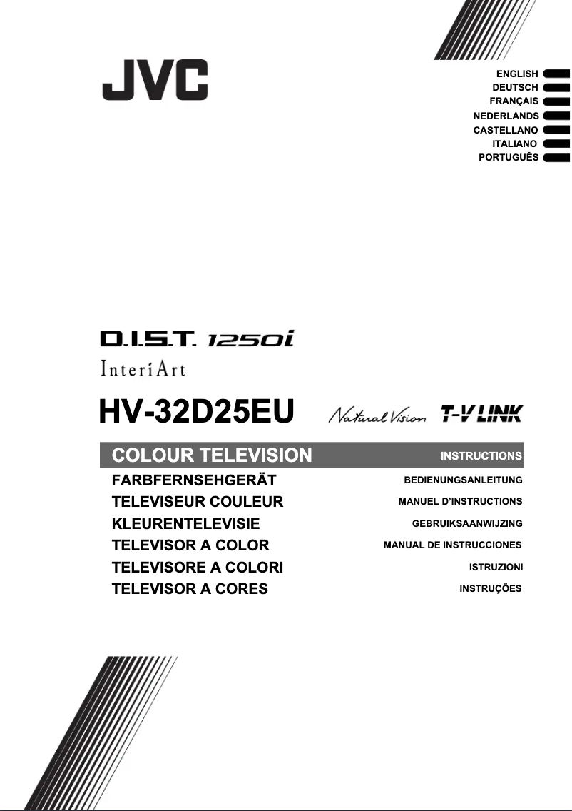 Page 1 of the manual User Manual JVC HV-32D25