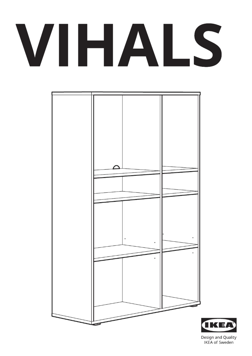First page image of the manual for VIHALS 804.832.83
