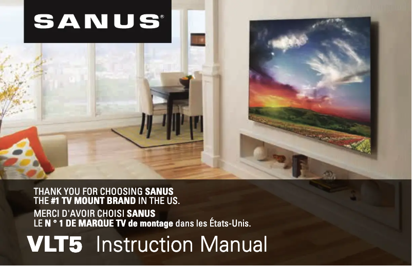 First page image of the manual for VLT5