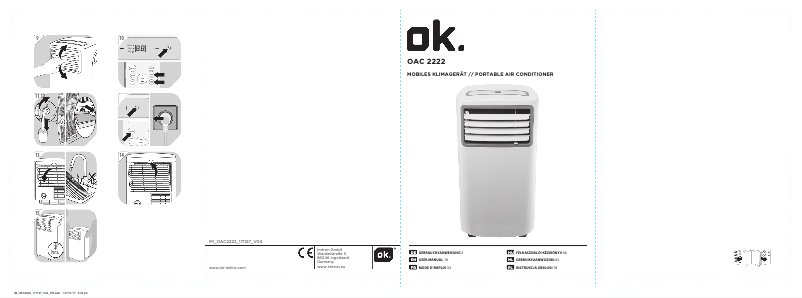 First page image of the manual for OAC 2222