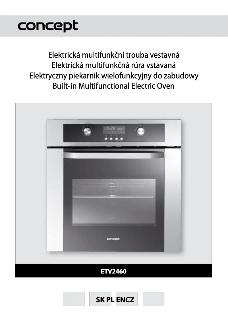 Page 1 of the manual User Manual Concept ETV-2460