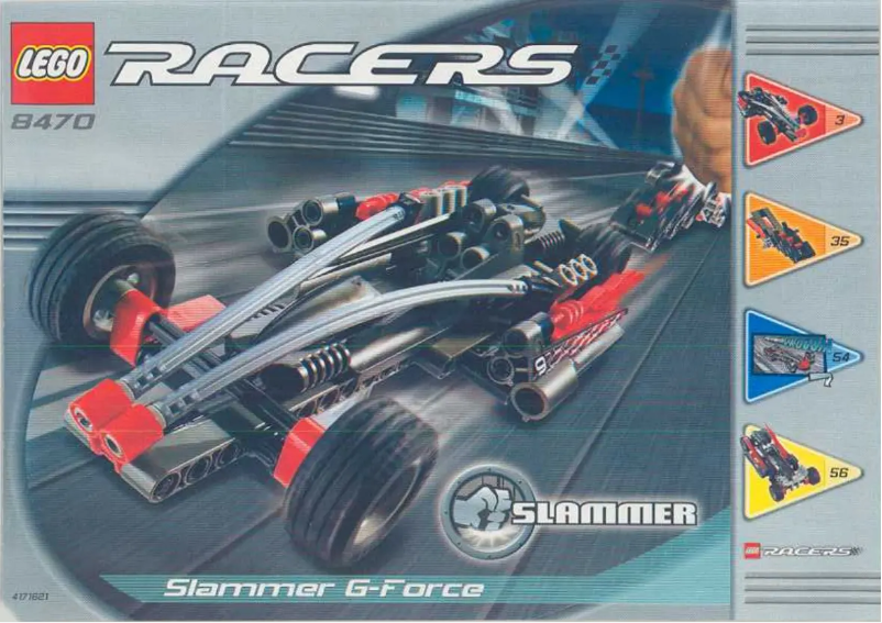 Page 1 of the manual User Manual Lego Slammer G-Force