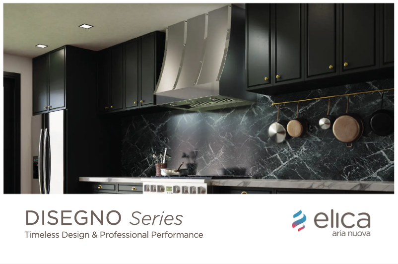 Page 1 of the manual Brochure Elica Oristano EORX48SS