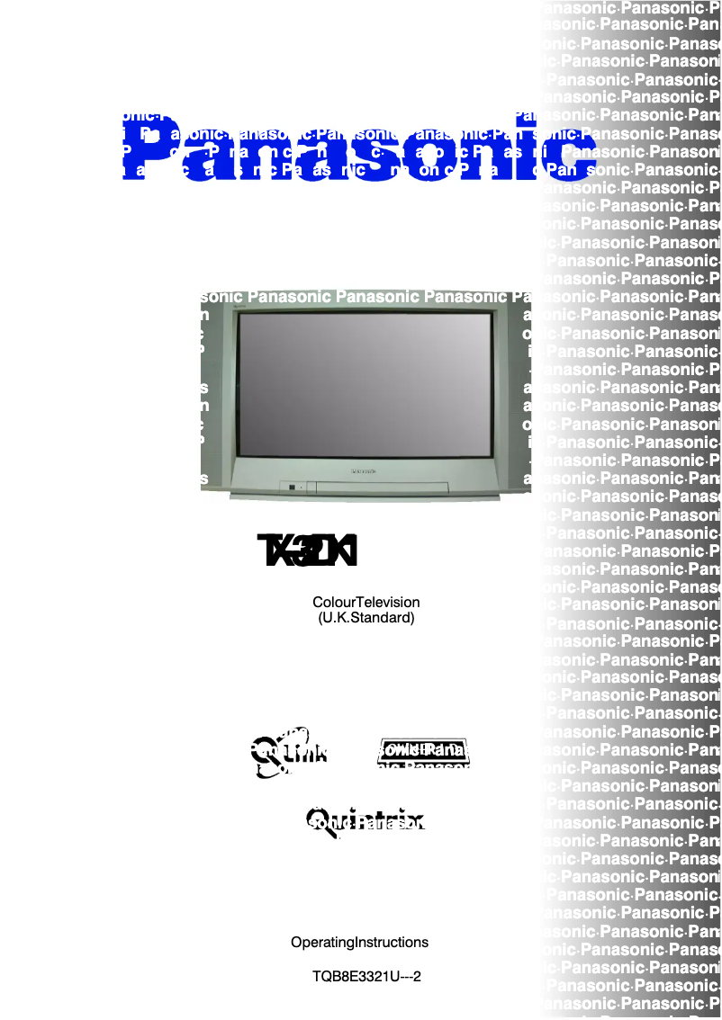Page 1 of the manual User Manual Panasonic TX-32DK1