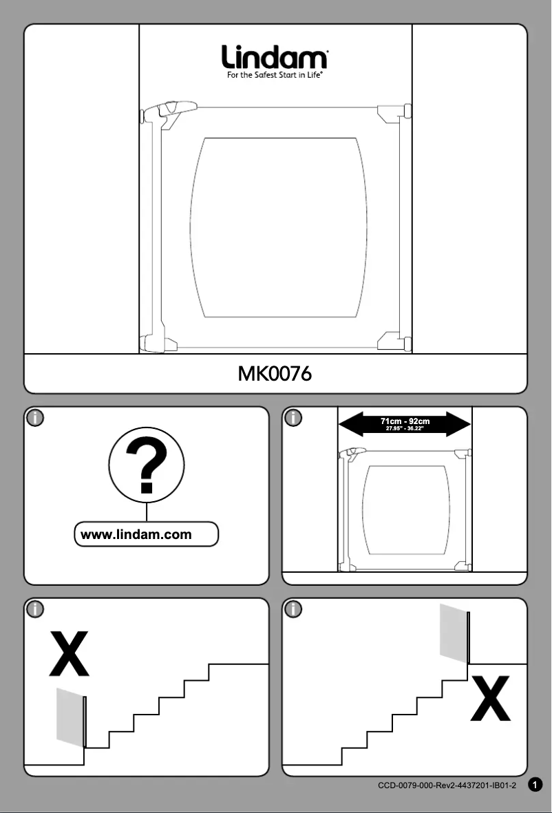 Page 1 of the manual User Manual Lindam FlexiGuard
