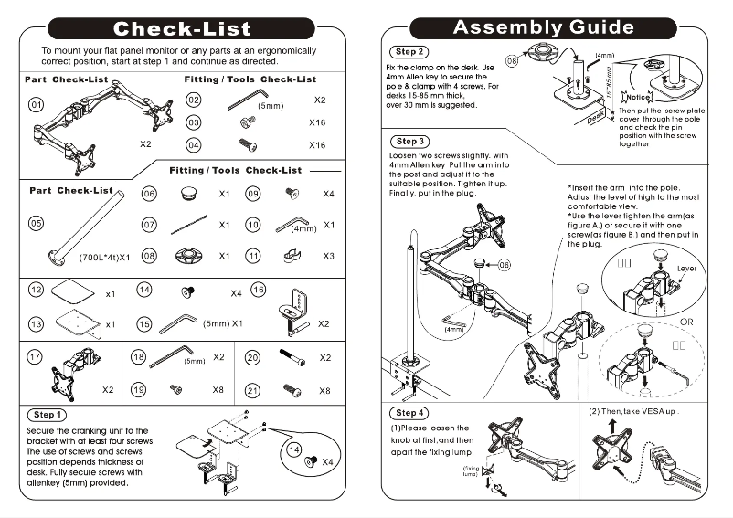 First page image of the manual for FPMA-D1030D-6