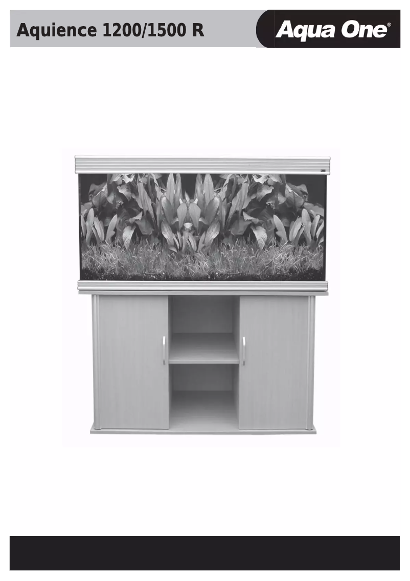 Page 1 of the manual User Manual Aqua One Aquience 1200 R