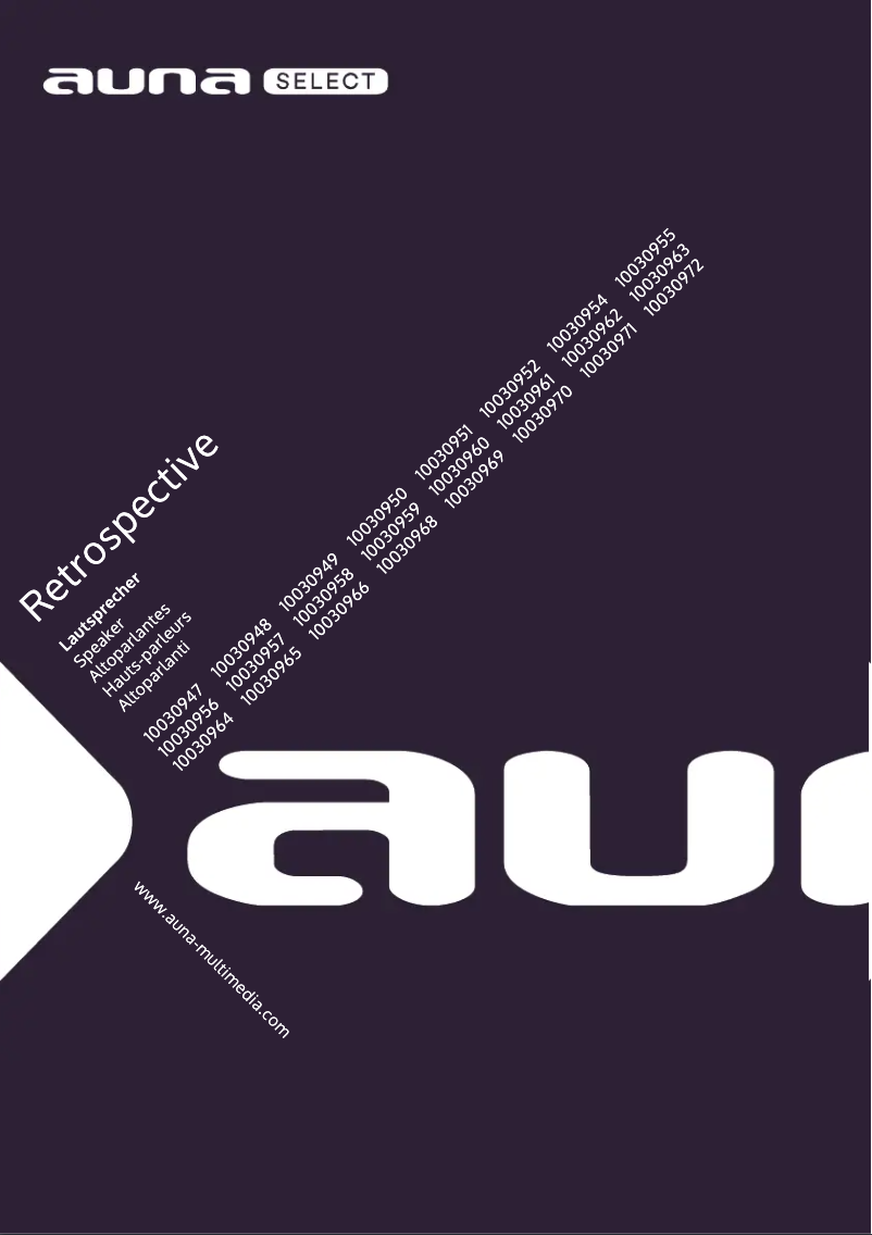 First page image of the manual for Retrospective