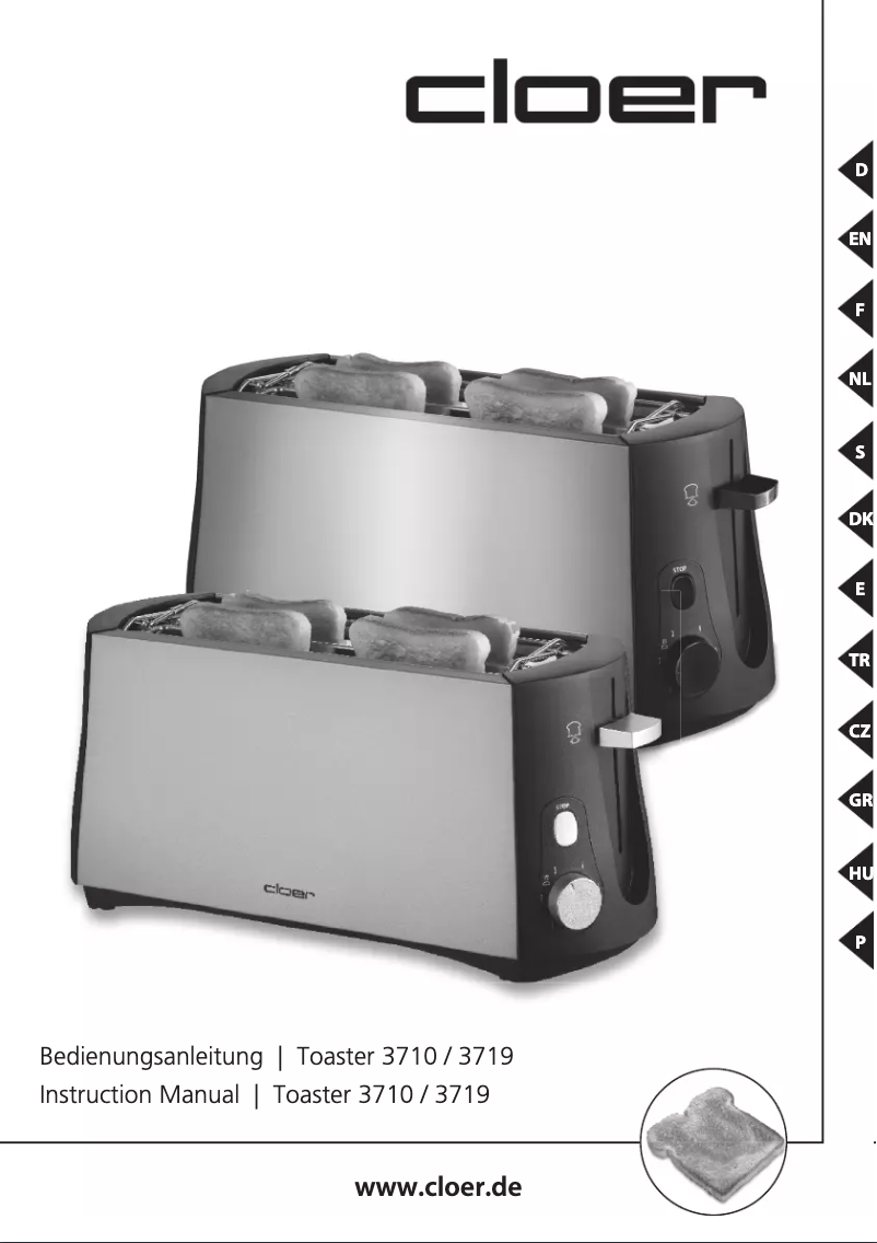 Image de la première page du manuel de l'appareil 3710