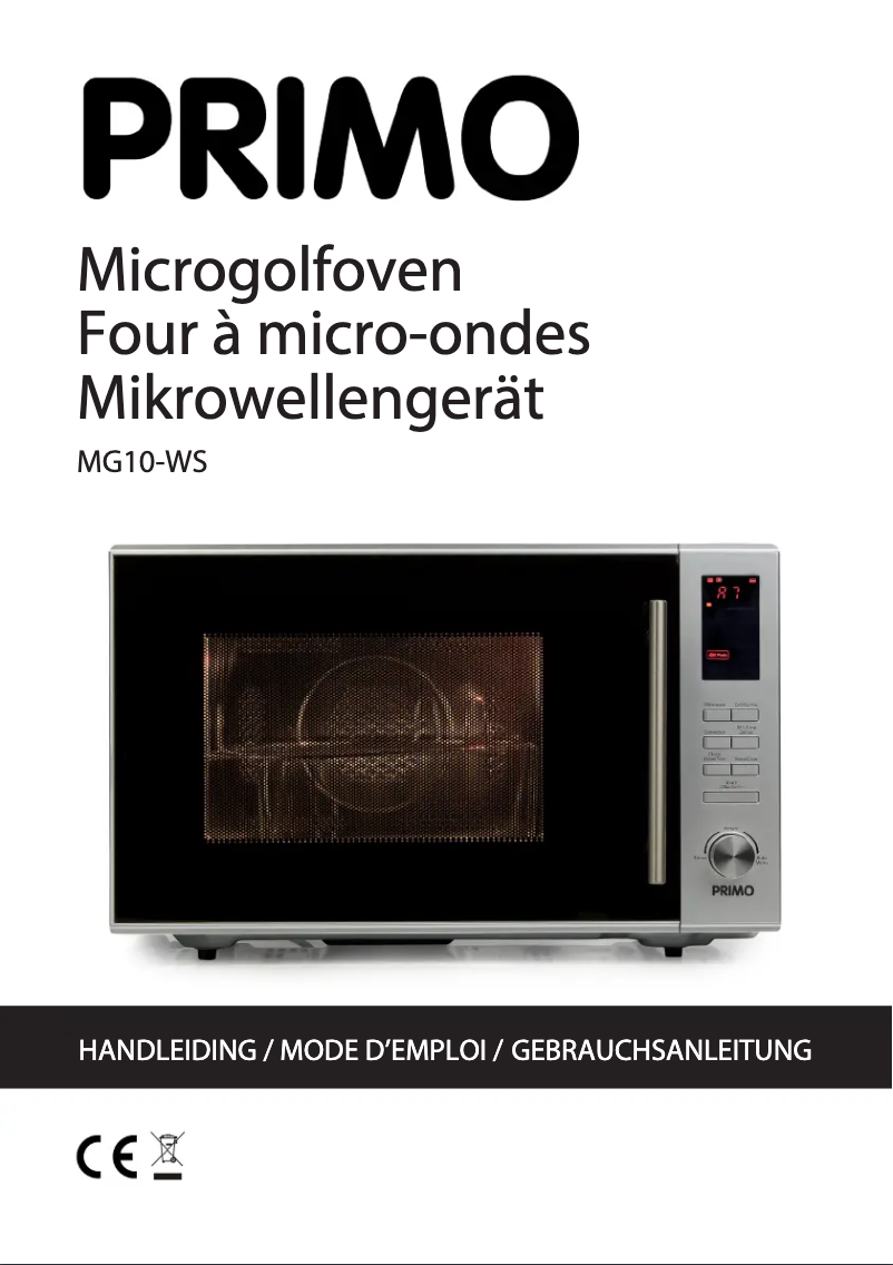 Page 1 of the manual User Manual Primo MG10-WS