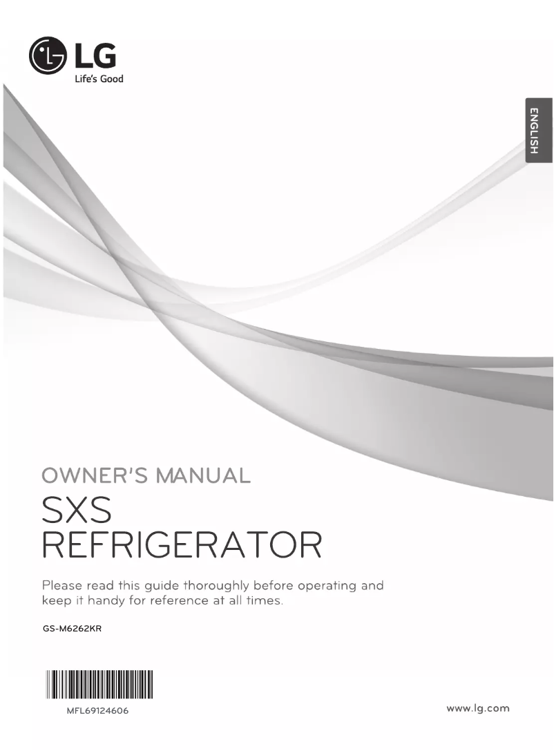 First page image of the manual for GS-M6262KR