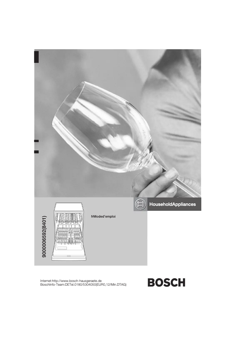 Page 1 of the manual User Manual Bosch SGS09T12EU