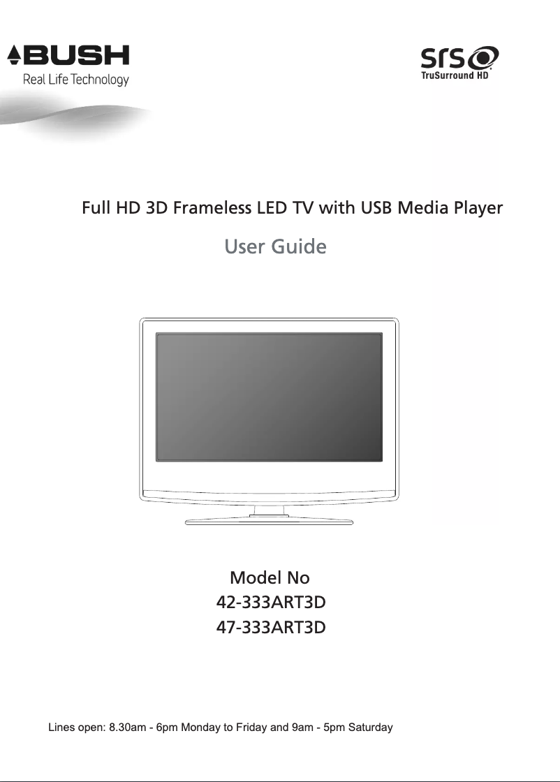 First page image of the manual for 47/333ART3D